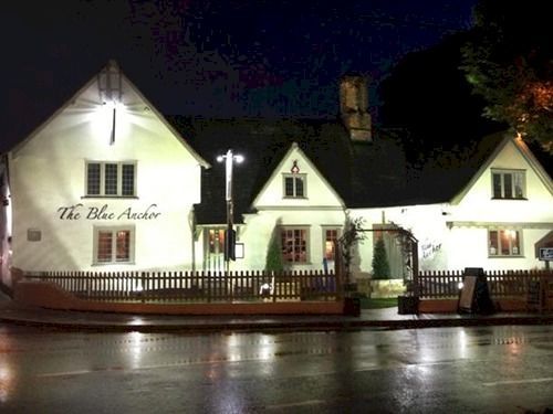 The Blue Anchor Otel Feering Dış mekan fotoğraf