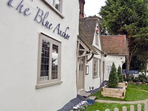 The Blue Anchor Otel Feering Dış mekan fotoğraf
